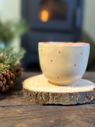 Kubek bez ucha 250ml Let it snow