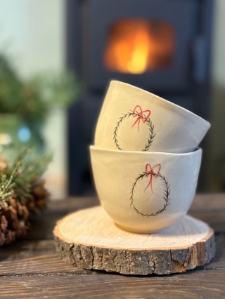 Kubek bez ucha 250ml wieniec